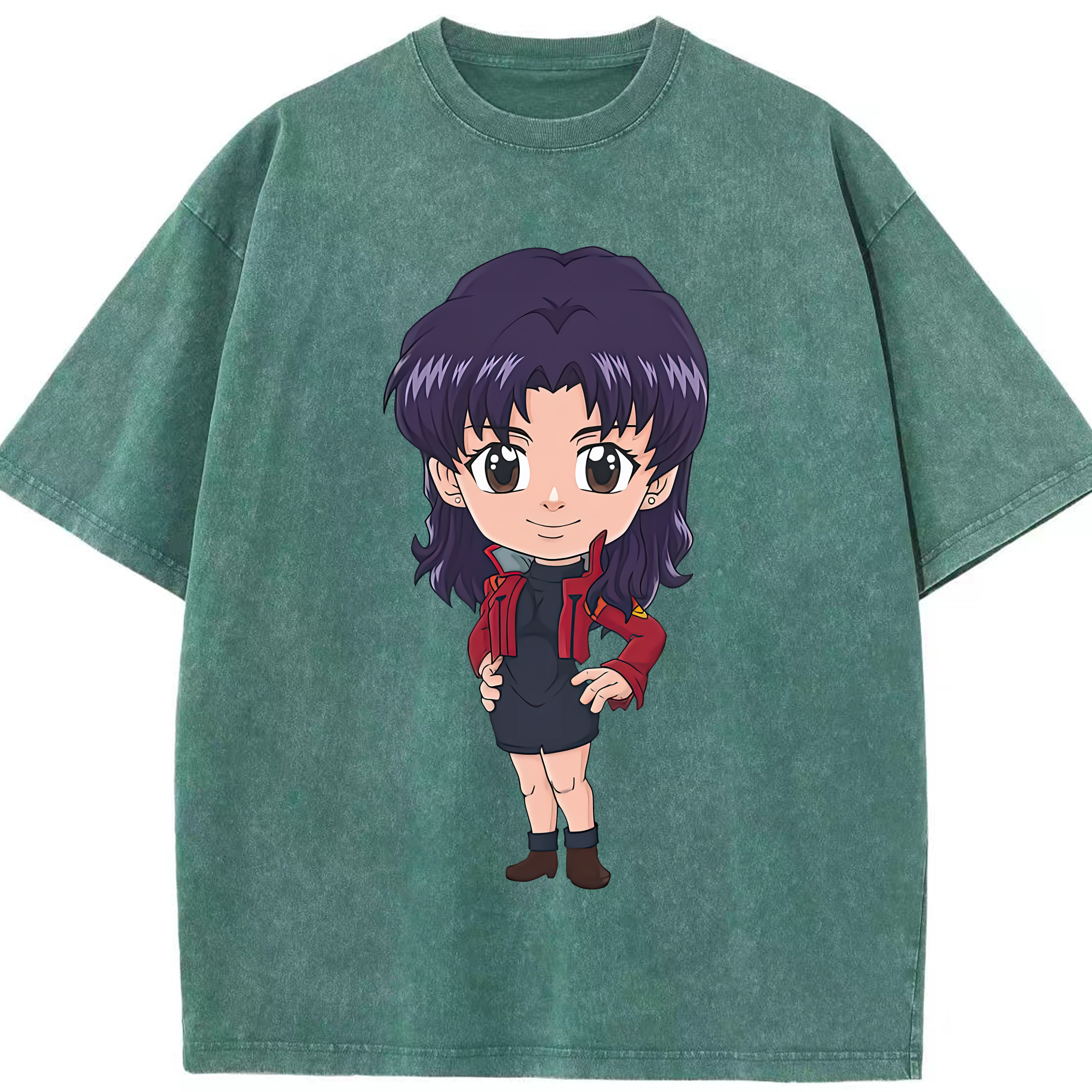 （画像用） EVA 新世紀エヴァンゲリオン 綿100% ヴィンテージ風 半袖Tシャツ（フロントプリント）